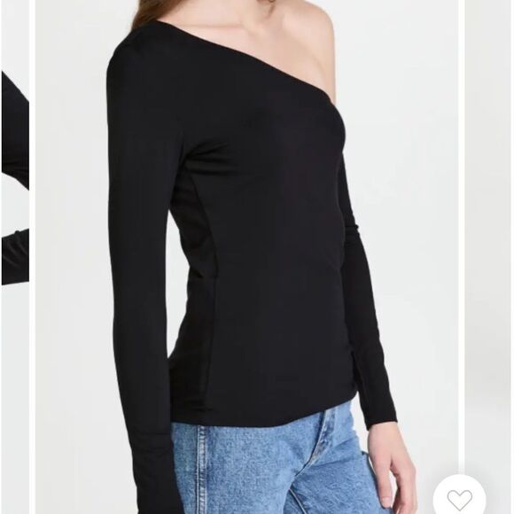 L’AGENCE Hattie One Shoulder Top - Picture 3 of 15